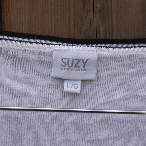 Vintage Suzy Shier CHANEL Style Cardigan Women's Large - Picture 2 of 4